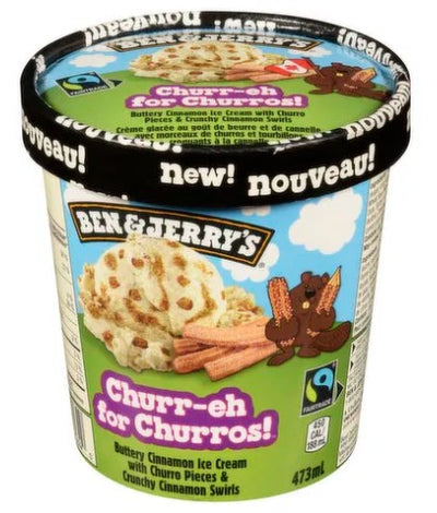 BEN & JERRY CHURR-EH FOR CHURRO [500 ML]