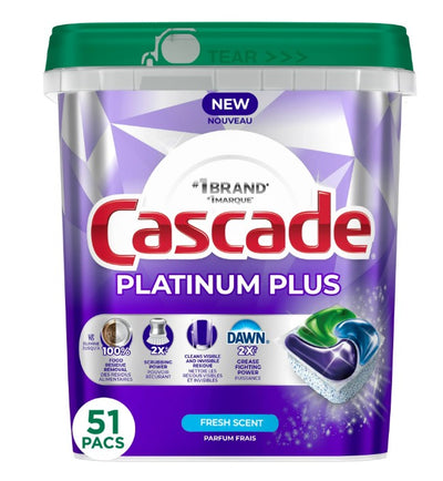 CASCADE ACTION PAC PLUS FRESH [51 s]