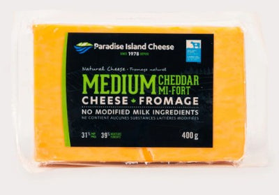 PARADISE ISL MEDIUM CHEDDAR [400 G]
