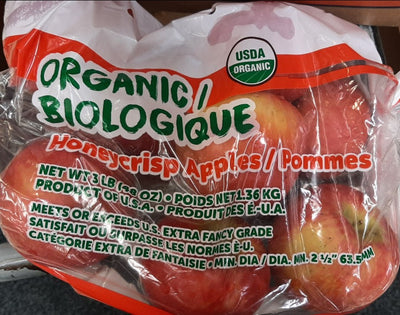 ORG HONEYCRISP APPLES [3 LB]