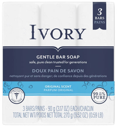 IVORY BAR SOAP [3 PACK]