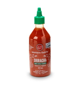 WESTERN FAMILY SRIRACHA HOT CHILI SAUCE [455 ML]