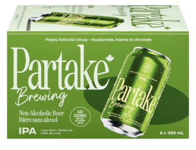 PARTAKE IPA NON ALC BEER [6 pkg]