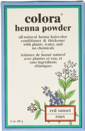 COLORA HENNA POWDER RED SUNSET [60 G]