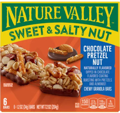 NV SWEET/SALTY PRETZEL NUT BAR [192 G]