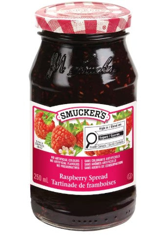 SMUCKERS RASPBERRY JAM [250 ML]
