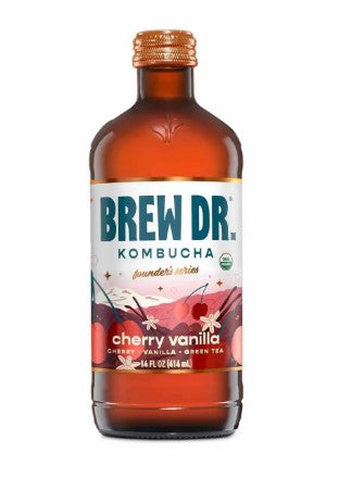 BREW DR. CHERRY KOMBUCHA [414 ML]