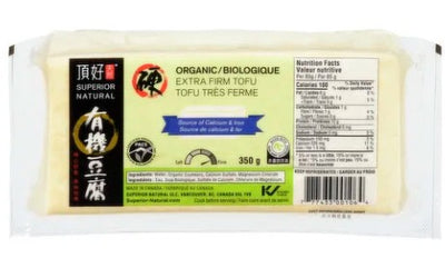 SUPERIOR ORG EXTRA FIRM TOFU 350 G