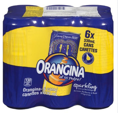 ORANGINA SPARKLING BEVERAGE [6 pcs]