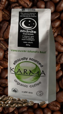 KARMA ORG MIDNITE COFFEE BEANS [200 g]