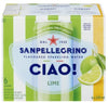 SAN PELLEGRINO CIAO LIME [6 PK+DE]
