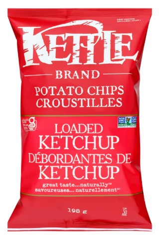 KETTLE CHIPS KETCHUP [198 G]