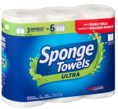 SPONGE TOWELS ULTRA [3 ROLL]