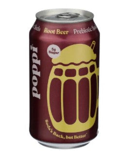 POPPI ROOT BEER SODA [355 ml]