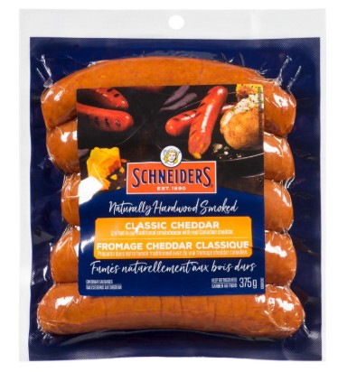 SCHNEIDERS CHEDDAR SMOKIES [375 G]