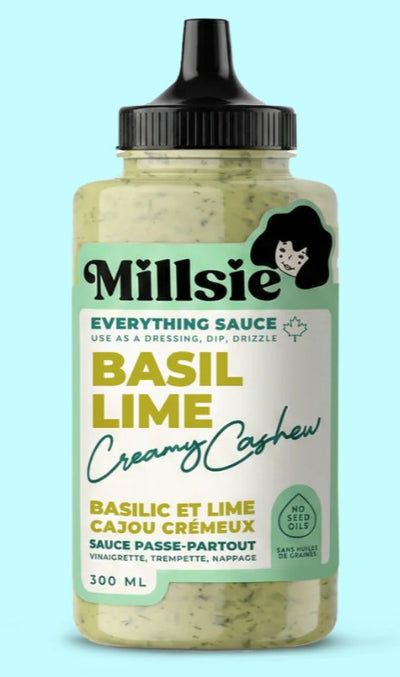 MILLSIE BASIL LIME DRESSING [300 ml]
