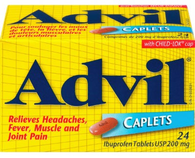 ADVIL IBUPROFEN CAPLETS [24 S]