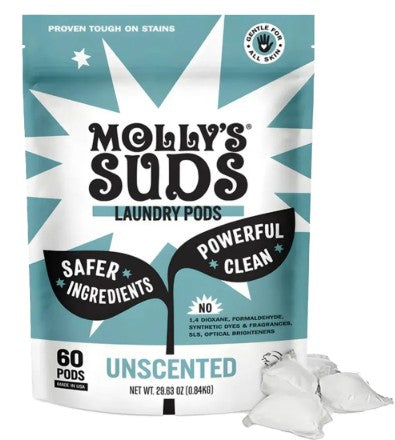 MOLLY SUDS LAUNDRY PODS [60 pcs]