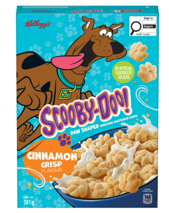 KELLOGGS SCOOBY DOO CIN CRISP [310 G]