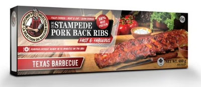 BUTCHERS SELECTION PORK BACK BBQ RIBS [680 G]