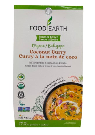 FOOD EARTH ORG COCONUT CURRY [300 ML]