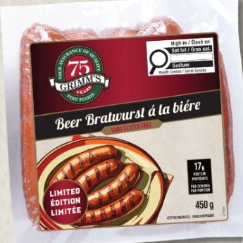 GRIMMS BEER BRATWURST [450 G]