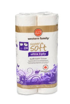 WESTERN FAMILY ULTRA BATHROOM TISSUE [8 pcs]