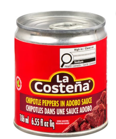 COSTENA CHIPOTLE PEPPERS ADOBO [186 ml]