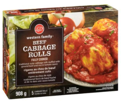 WESTERN FAMILY BEEF CABBAGE ROLLS [908 G]