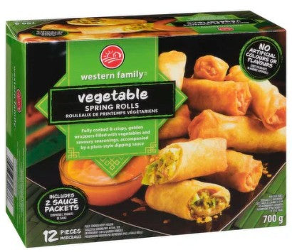WESTERN FAMILY VEGETABLE SPRING ROLLS [700 G]