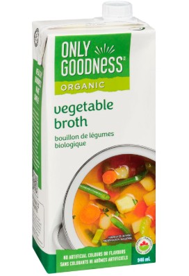 ONLY GOODNESS ORGANIC VEGETABLE BROTH [946 ML]