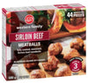 WESTERN FAMILY SIRLOIN BEEF MEAT MEATBALLS [852 G]