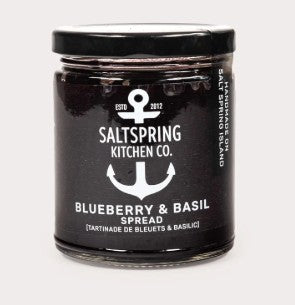 SALTSPRING KITCHEN CO. BLUEBERRY & BASIL [250 ML]