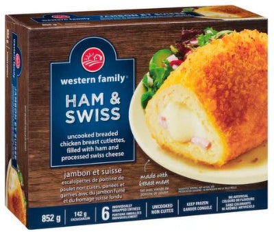 WESTERN FAMILY HAM CHEESE STUFFED CHICKEN [852 G]
