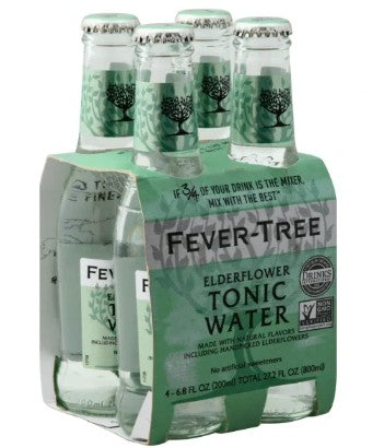 FEVER TREE ELDERFLOWER TONIC [4 x200M]