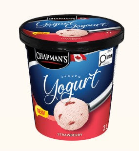 CHAPMAN FROZEN YOGURT STRAWBERRY [2 L]