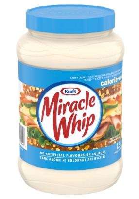 KRAFT MIRACLE WHIP CALORIE-WISE [475 ML]