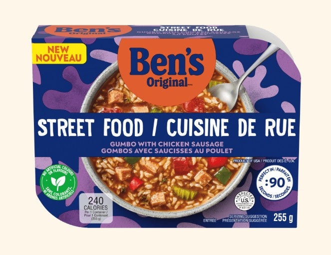 BENS ORIGINAL STREET FOOD GUMBO CHICKEN SAUSAGE [255 G]