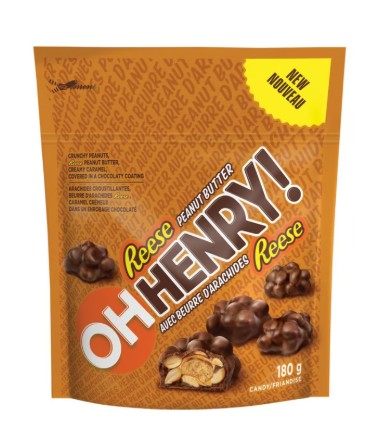 OH HENRY REESES PIECES POUCH [185 G]