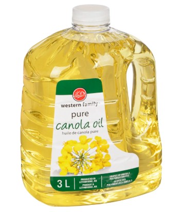 WESTERN FAMILY CANOLA OIL [3 ltr]