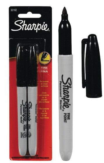 SHARPIE FINE BLACK MARKER [2 pcs]