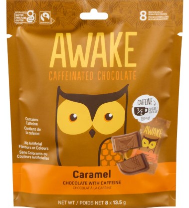 AWAKE CARAMEL CHOCOLATE W/ CAFFEINE [108 g]