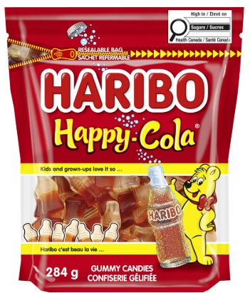 HARIBO HAPPY COLA CANDY [284 G]