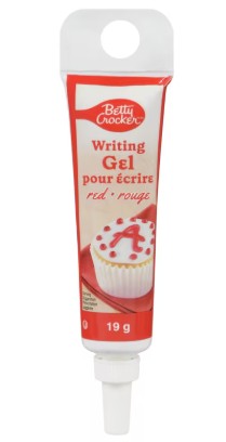 BETTY CROCKER WRITING GEL RED [19 G]