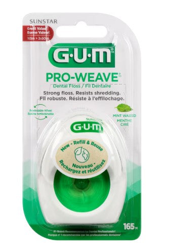 GUM WEAVE FLOSS WAXED MINT [1 ea]