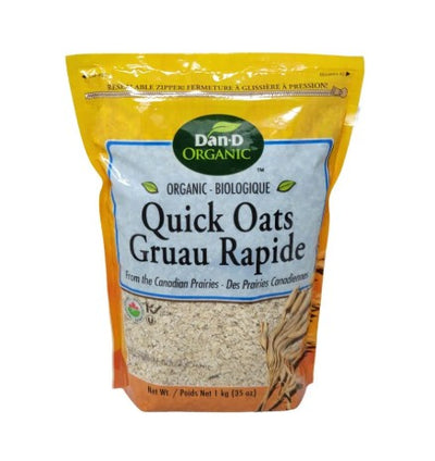 DAN-D ORGANIC QUICK OATS [1 KG]