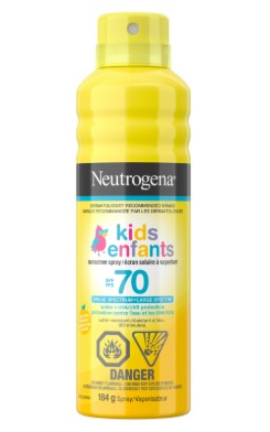 NEUTROGENA KIDS SPRAY 70SPF [184 g]