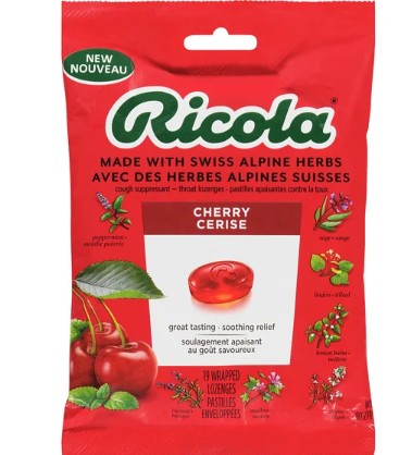 RICOLA CHERRY COUGH DROP [75 G]