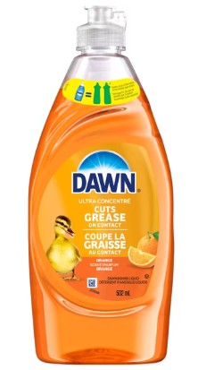 DAWN DISH LIQUID ORANGE [502 ML]