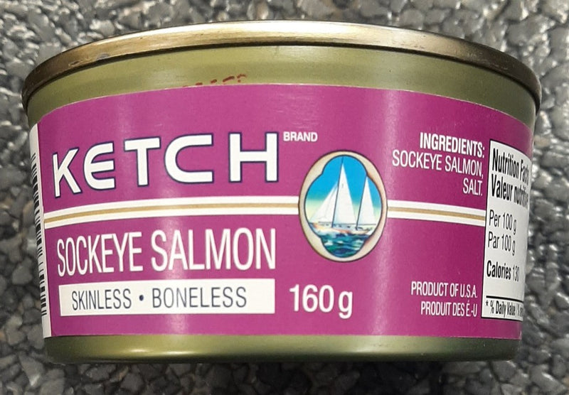 KETCH PINK SALMON BONELESS [160 G]
